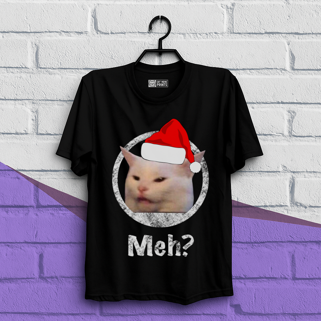 Cat Meh? Christmas T-Shirt