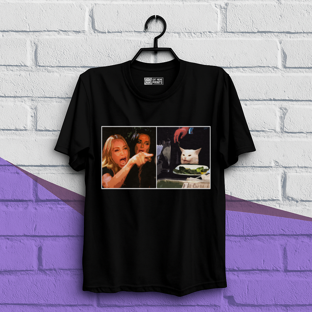 Woman Yelling at a Cat T-Shirt