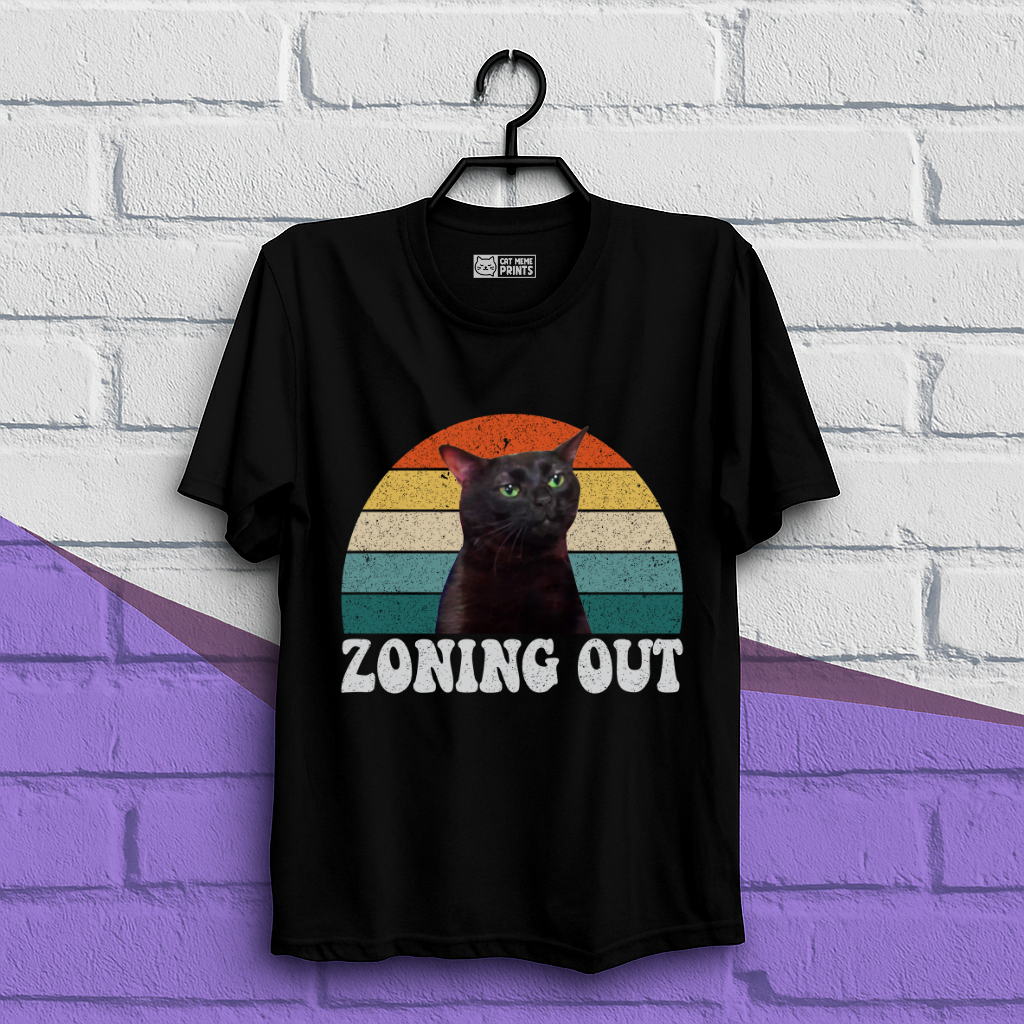 Cat Zoning Out T-Shirt