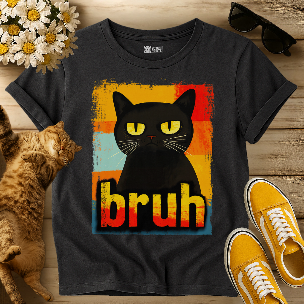 Cat Bruh Graphic T-Shirt