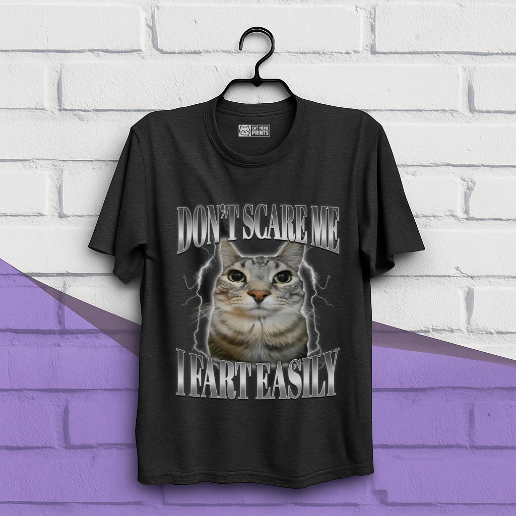 Don't Scare me I Fart Easily T-Shirt