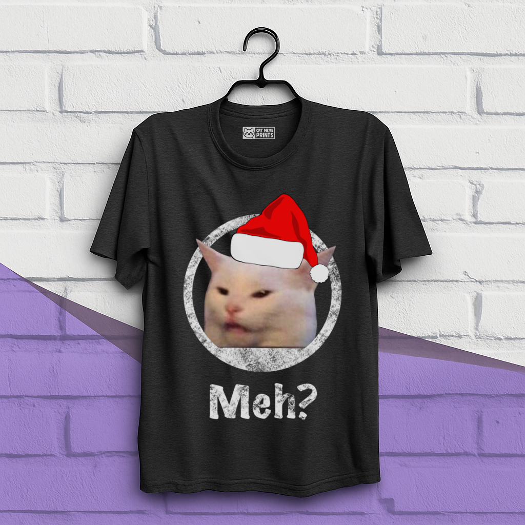 Cat Meh? Christmas T-Shirt