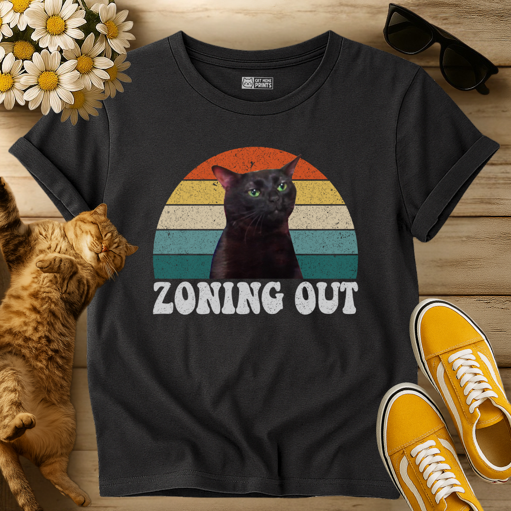 Cat Zoning Out T-Shirt