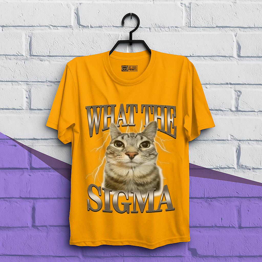 What The Sigma Cat T-Shirt