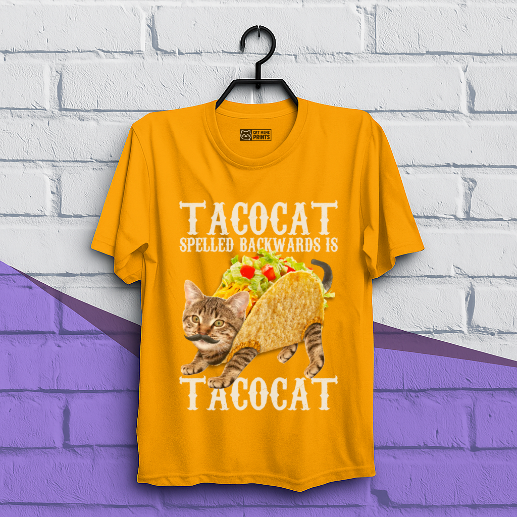 Taco Cat Spelled Backwards is Tacocat T-Shirt