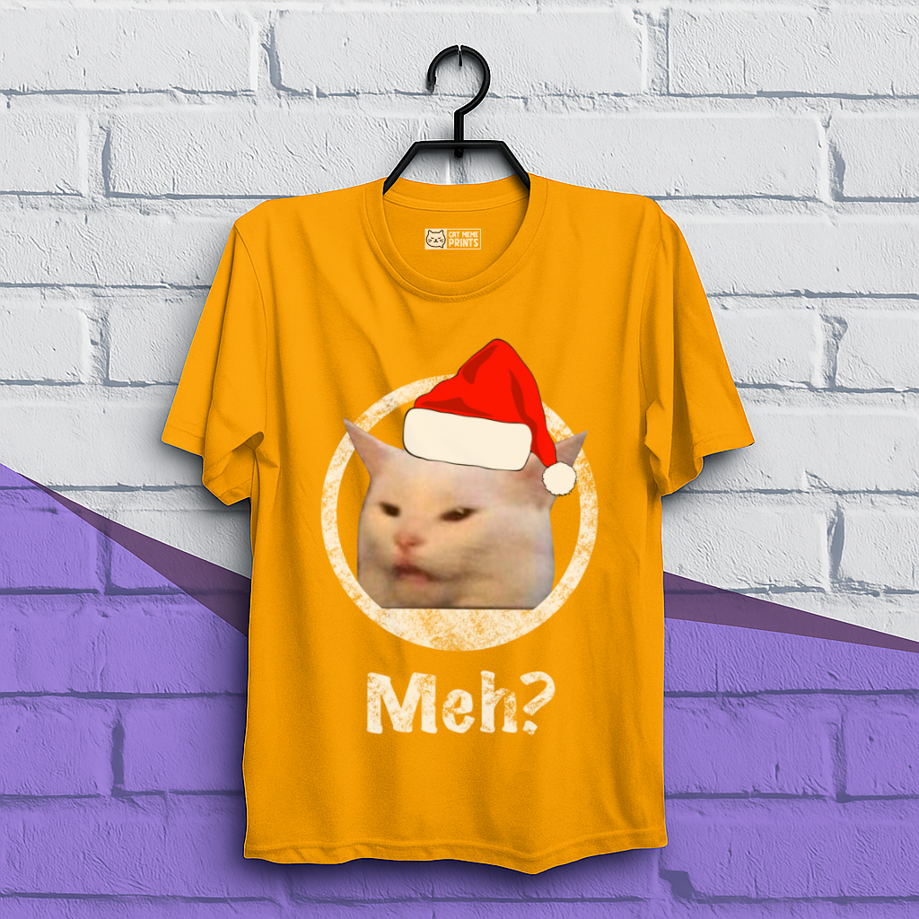 Cat Meh? Christmas T-Shirt