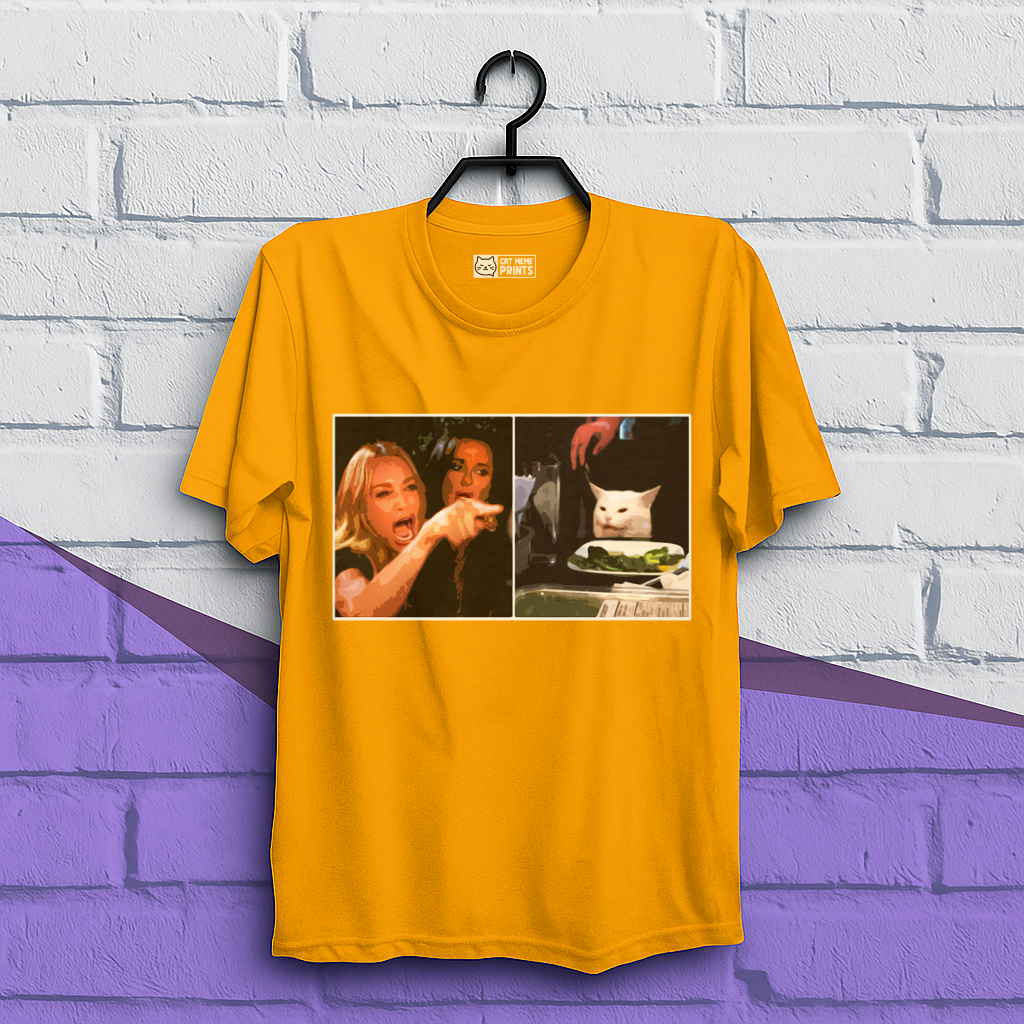 Woman Yelling at a Cat T-Shirt