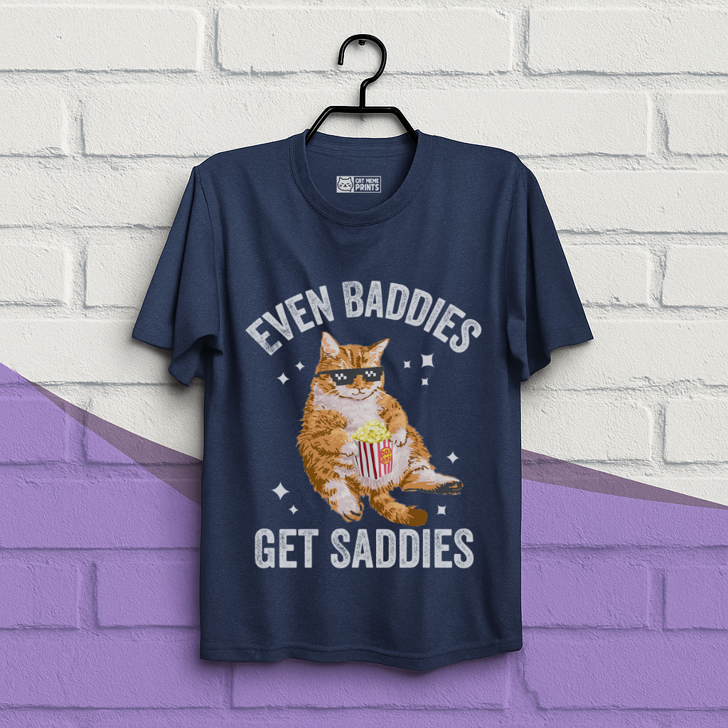 Even Baddies Get Saddies T-Shirt
