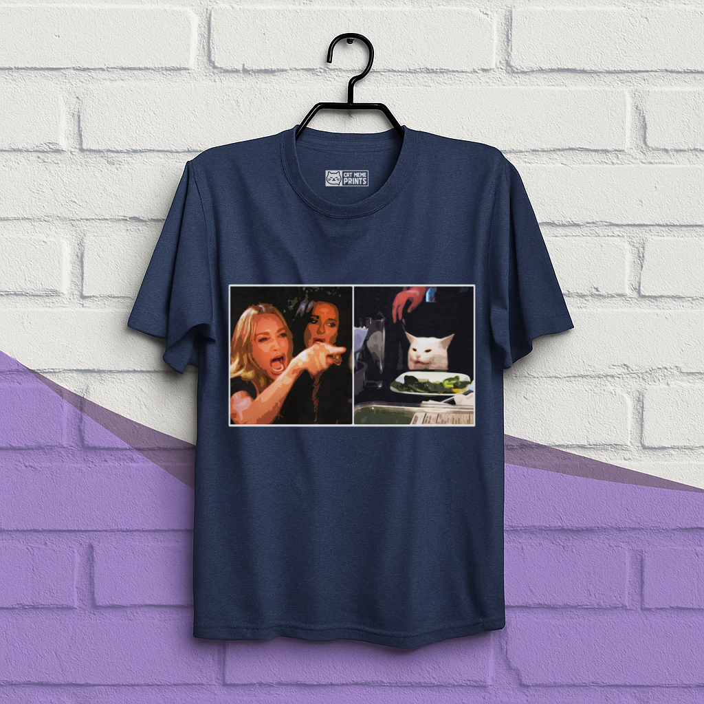 Woman Yelling at a Cat T-Shirt