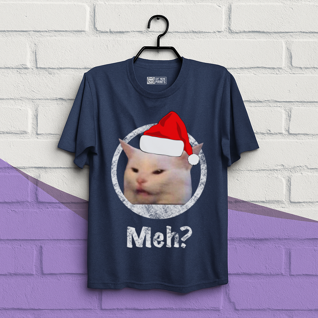 Cat Meh? Christmas T-Shirt