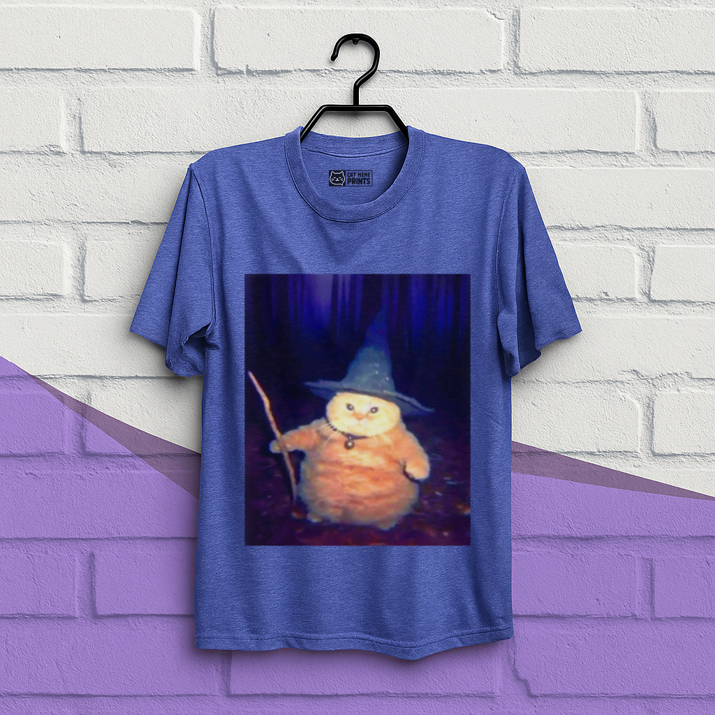 Wizard Cat Weird Halloween T-Shirt