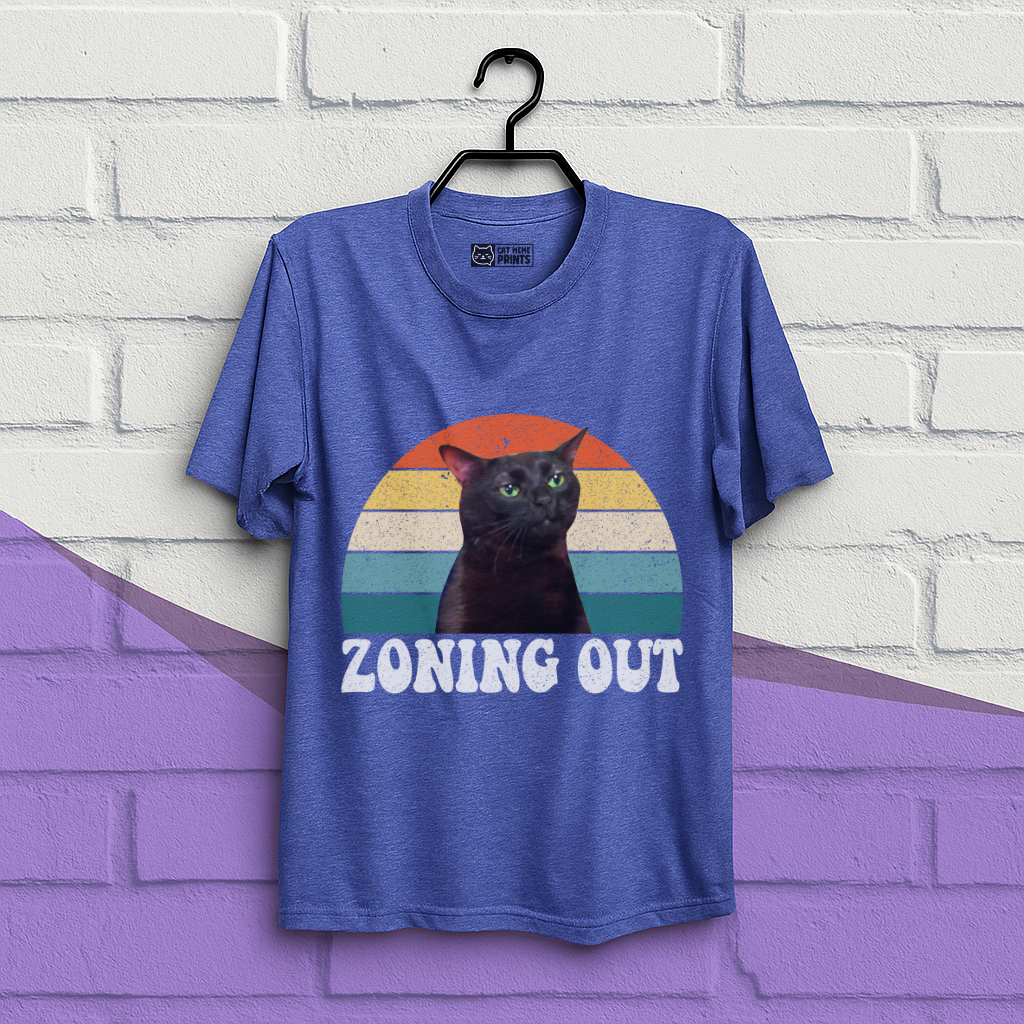 Cat Zoning Out T-Shirt