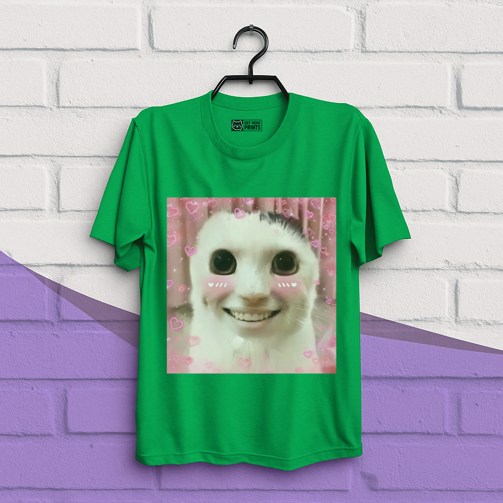Goofy ahh Cat Meme T-Shirt