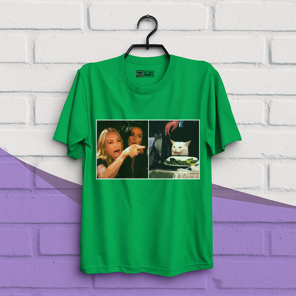 Woman Yelling at a Cat T-Shirt