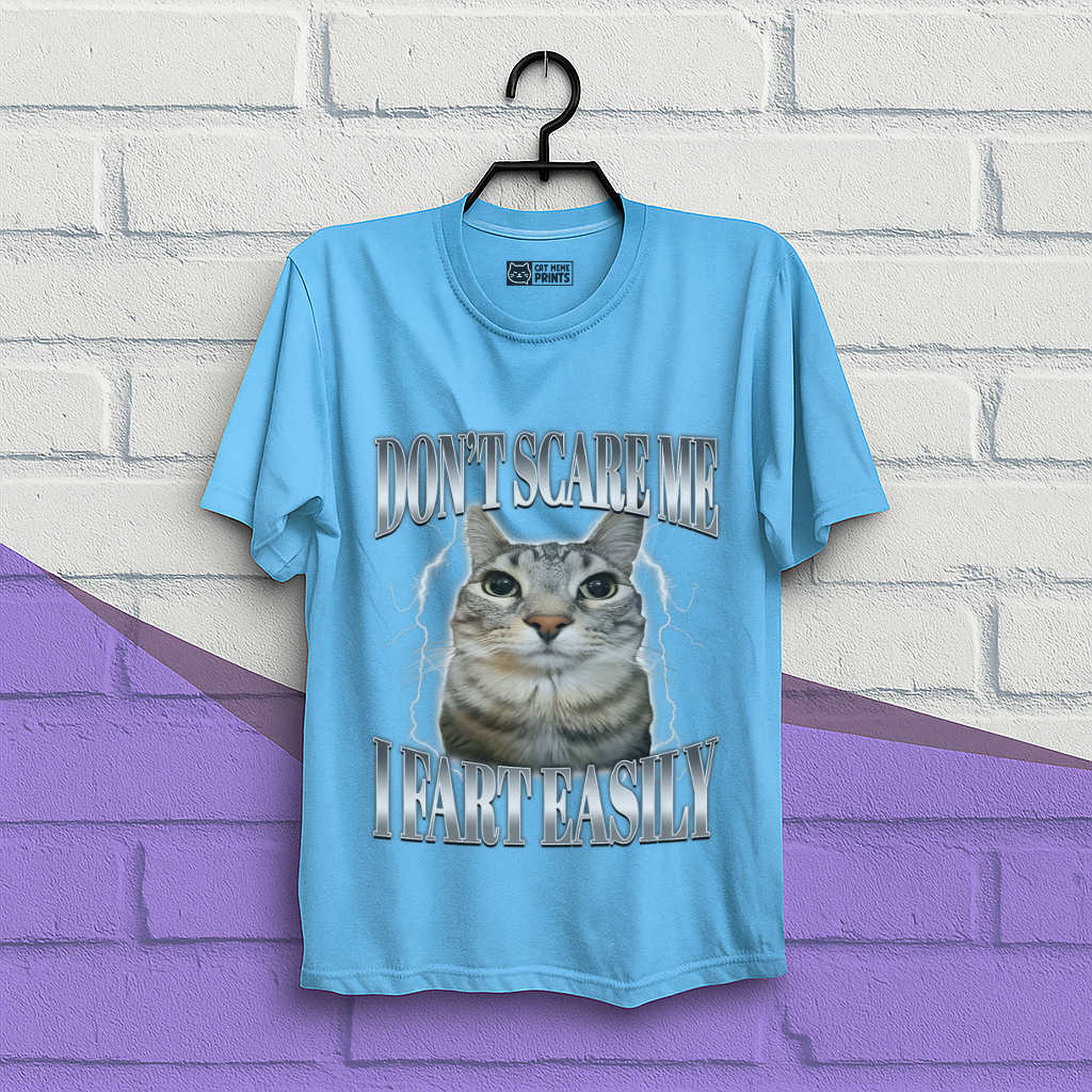 Don't Scare me I Fart Easily T-Shirt