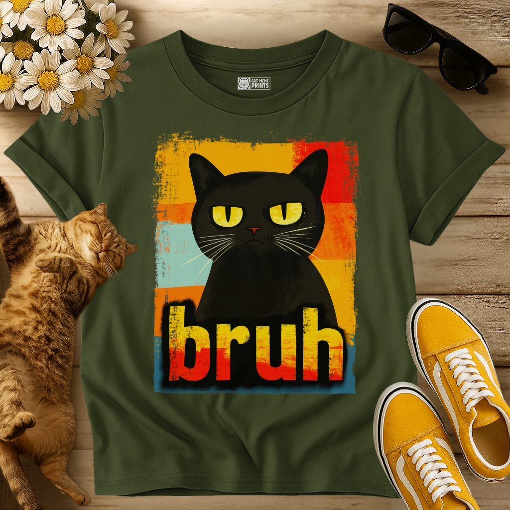 Cat Bruh Graphic T-Shirt