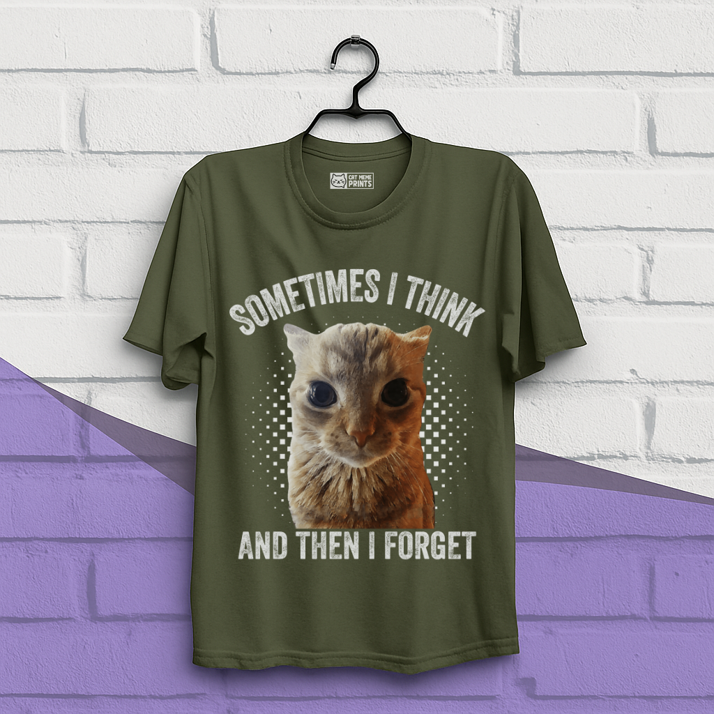 Sometimes I Think And Then I Forget T-Shirt