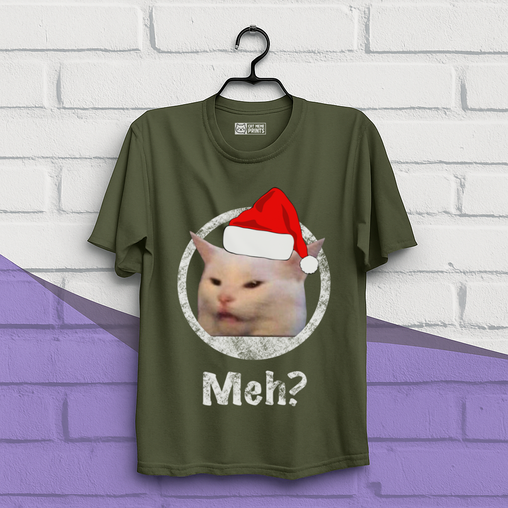 Cat Meh? Christmas T-Shirt