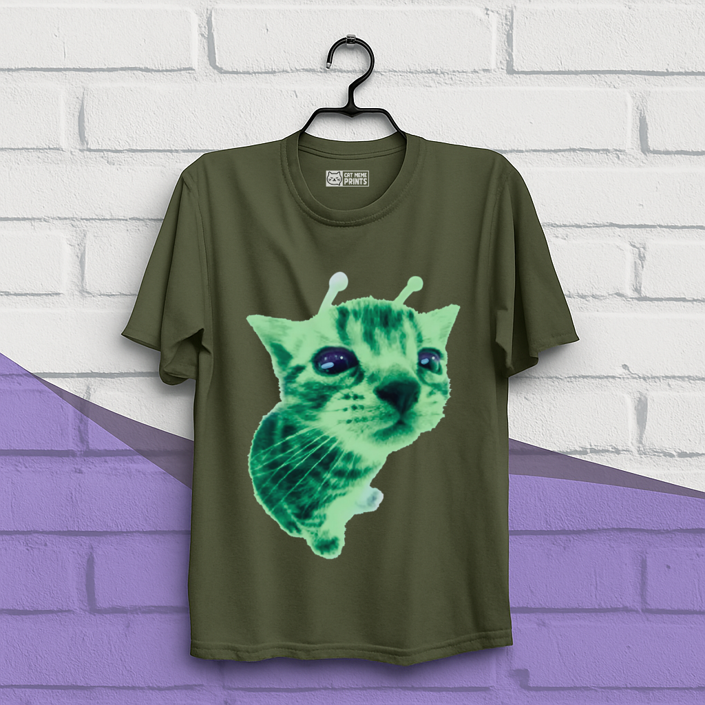Gnarp Cat Aien T-Shirt