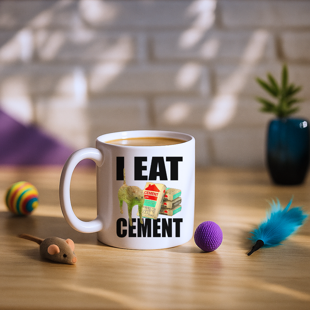 I Eat Cement Mug