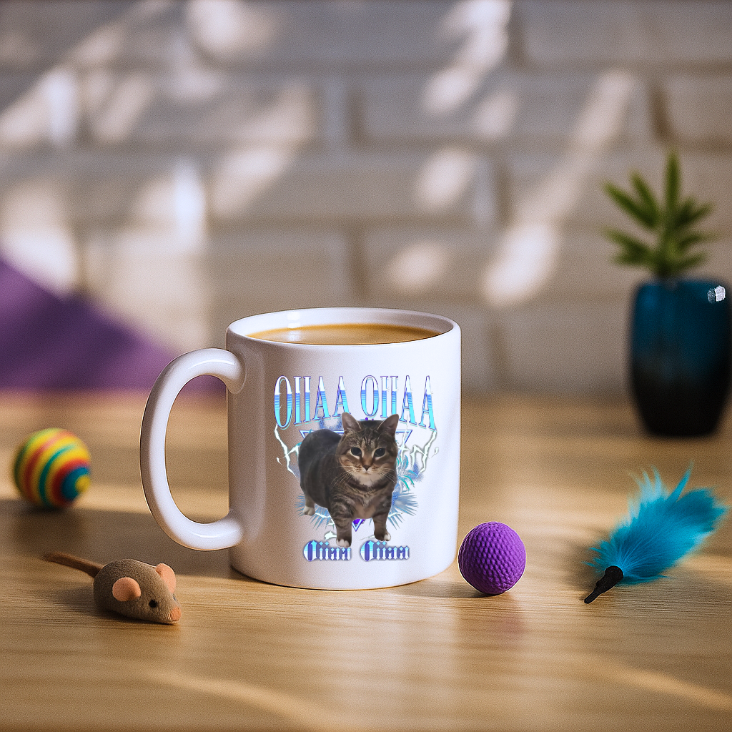 Cat Oiiaa Oiiaa Mug