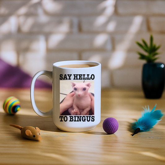 Say Hello To Bingus Mug