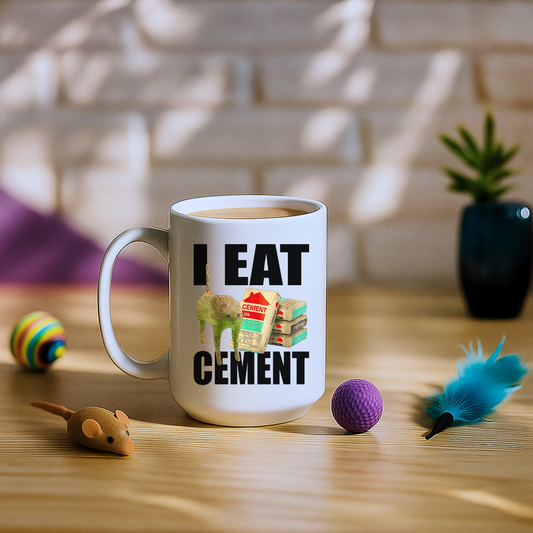 I Eat Cement Mug
