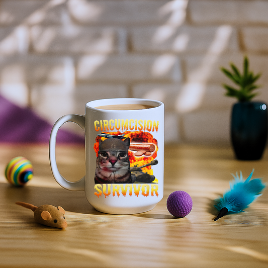 Circumcision Survivor Mug