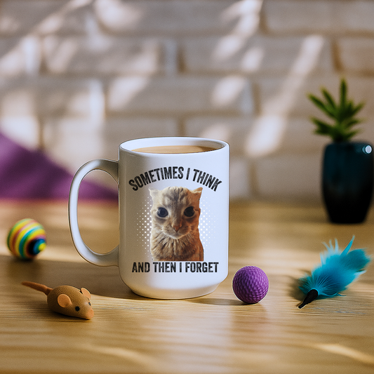 Sometimes I Think And Then I Forget Mug