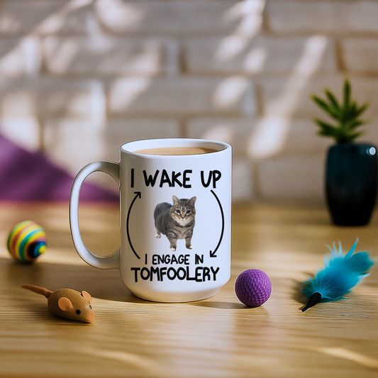 I Wake Up I Engage In Tomfoolery Mug