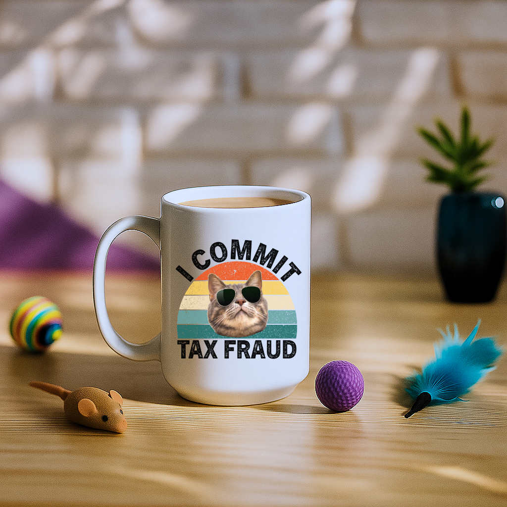 I Commit Tax Fraud Mug