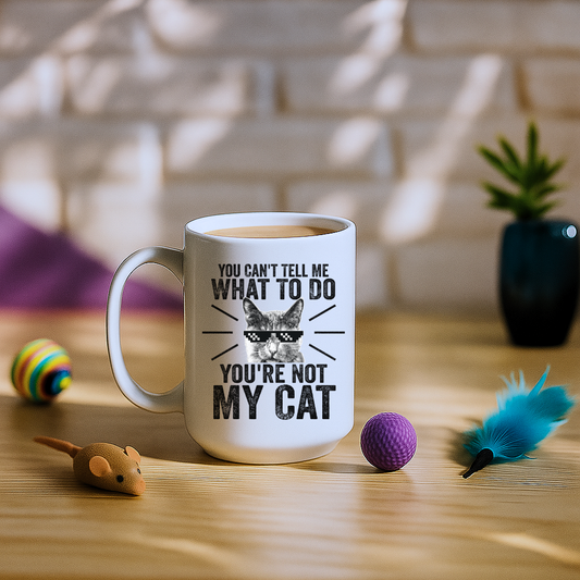 You Can't Tell Me What To Do You're Not My Cat Mug