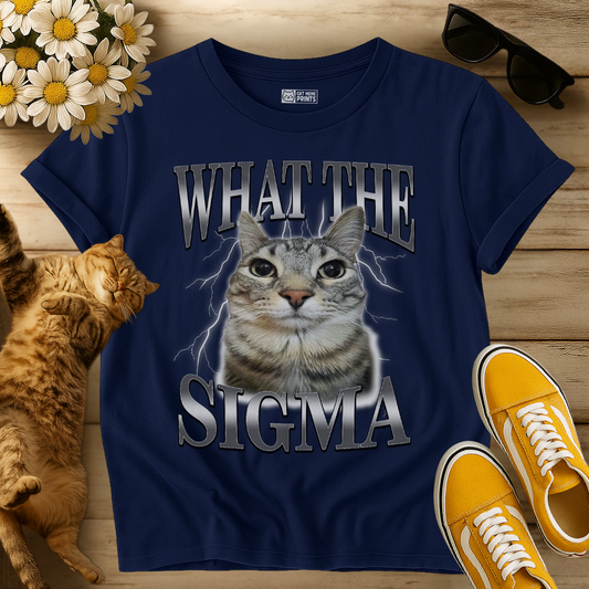 What The Sigma Cat T-Shirt