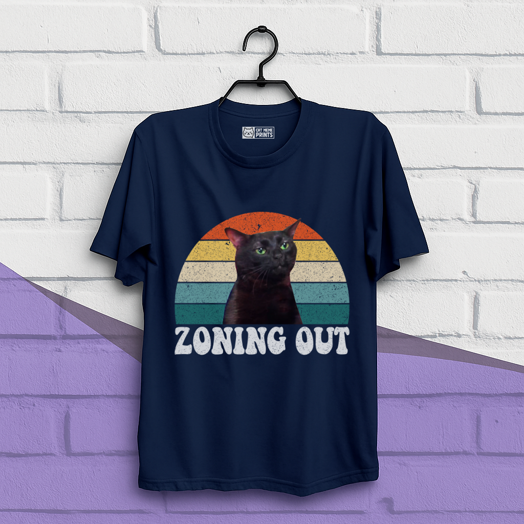 Cat Zoning Out T-Shirt