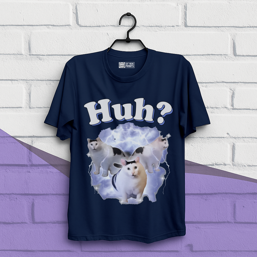 Huh Cat Meme T-Shirt