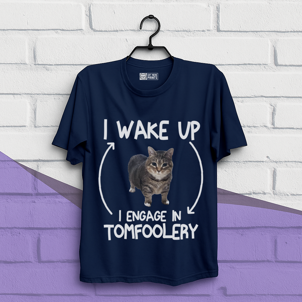 I Wake Up I Engage In Tomfoolery T-Shirt
