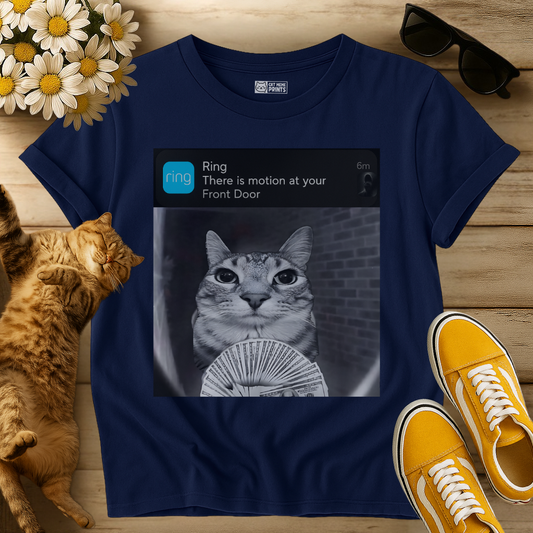 Ring Cat with Motion T-Shirt