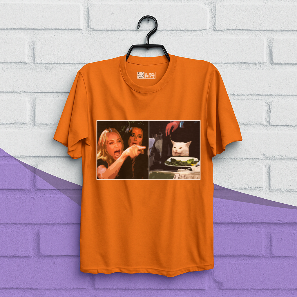 Woman Yelling at a Cat T-Shirt