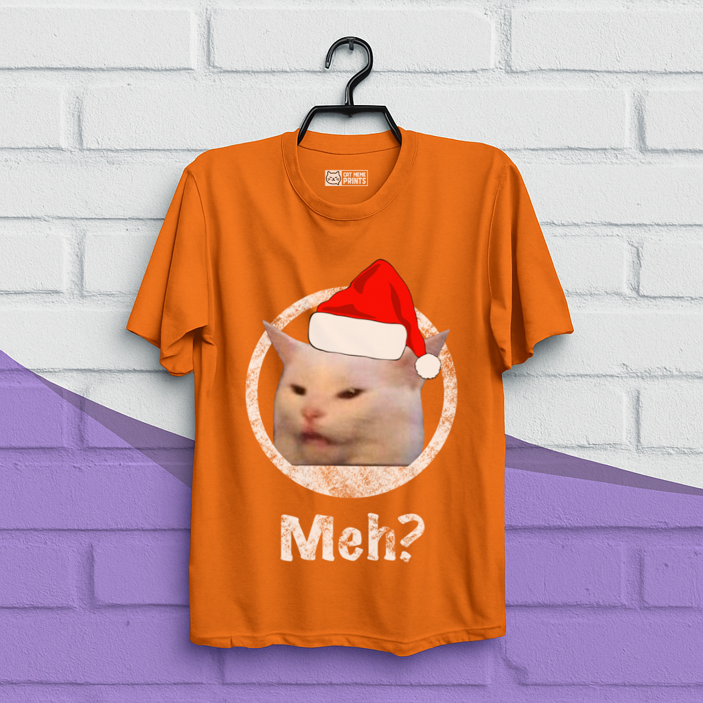 Cat Meh? Christmas T-Shirt