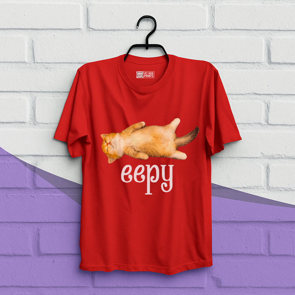 Eepy Cat Meme T-Shirt
