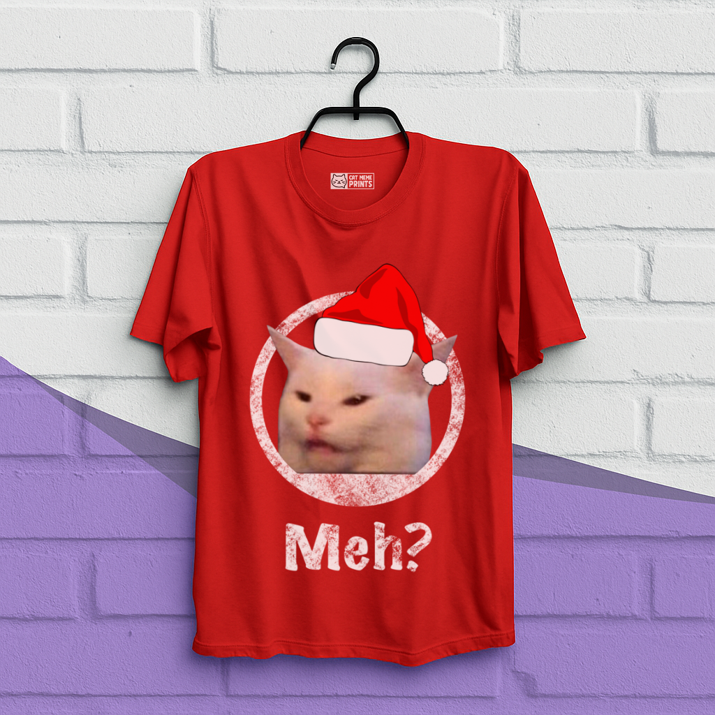 Cat Meh? Christmas T-Shirt
