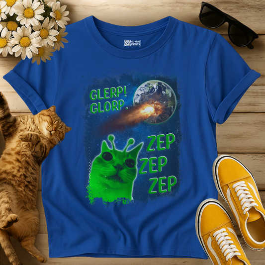 Glerp Glorp Zep Alien T-Shirt