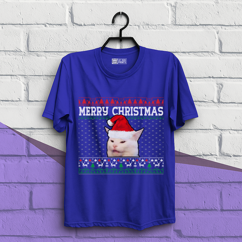 Cat Merry Christmas T-Shirt