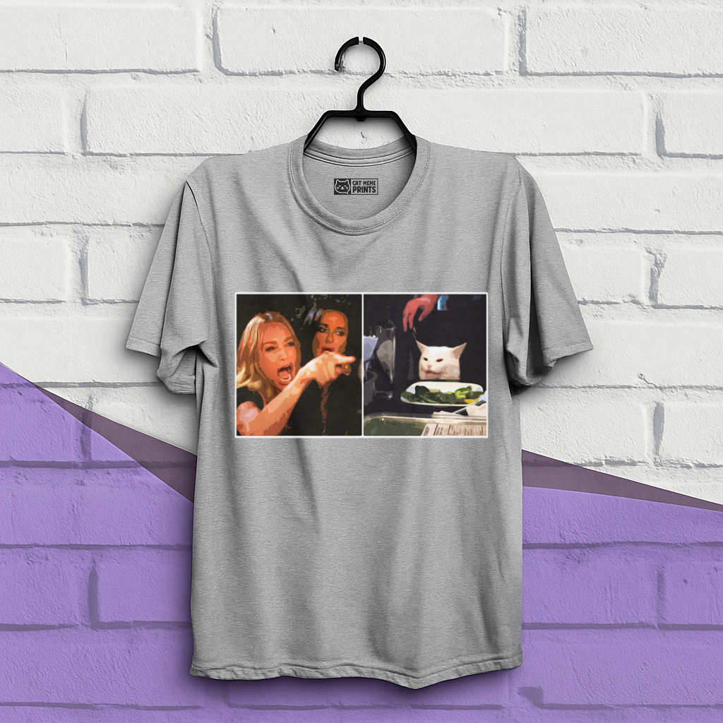 Woman Yelling at a Cat T-Shirt