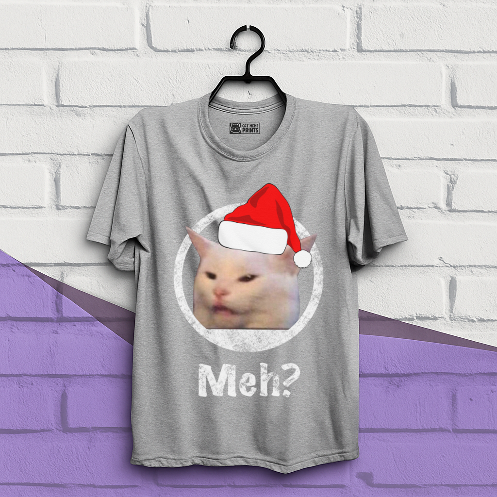 Cat Meh? Christmas T-Shirt