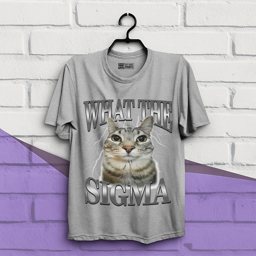 What The Sigma Cat T-Shirt