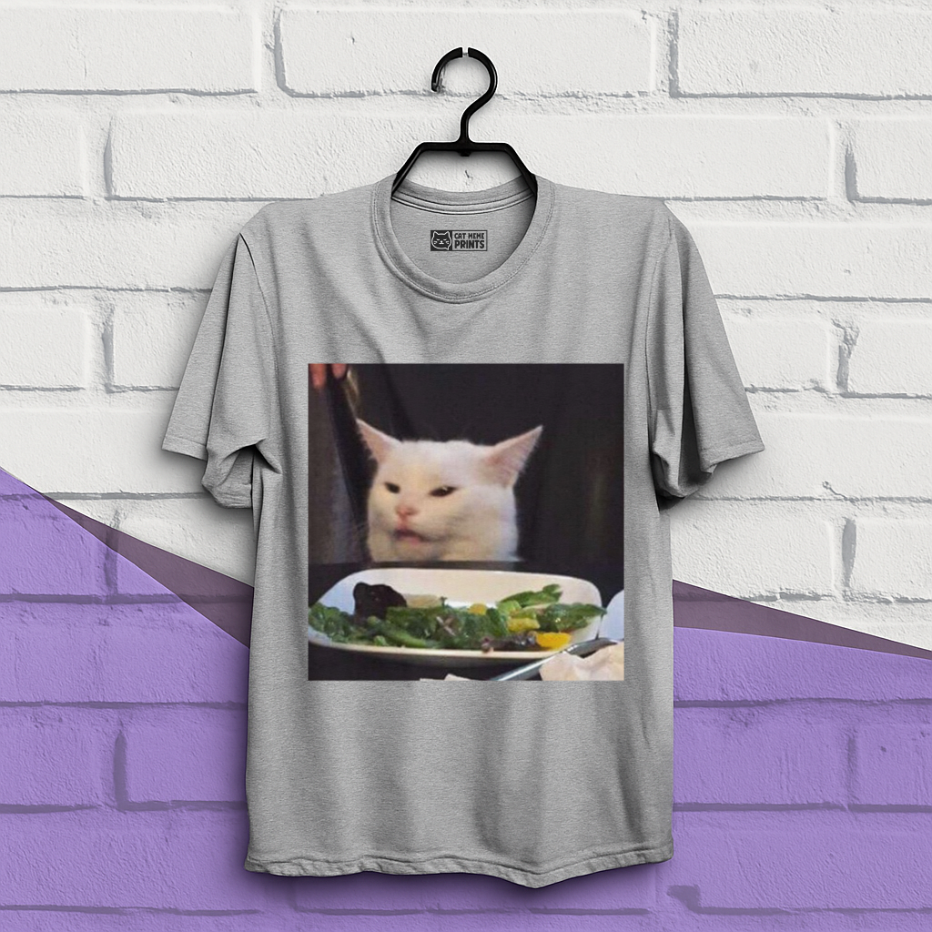 Cat at the Dinner Table T-Shirt