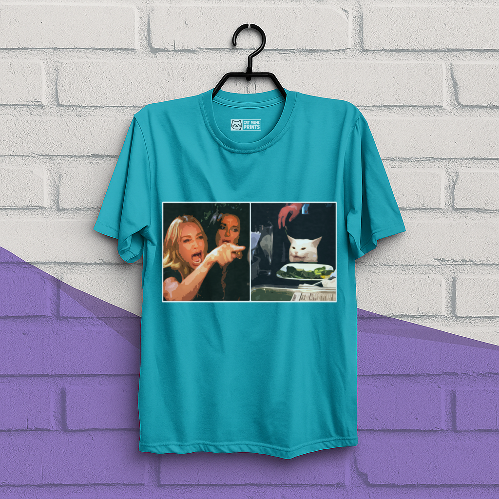 Woman Yelling at a Cat T-Shirt