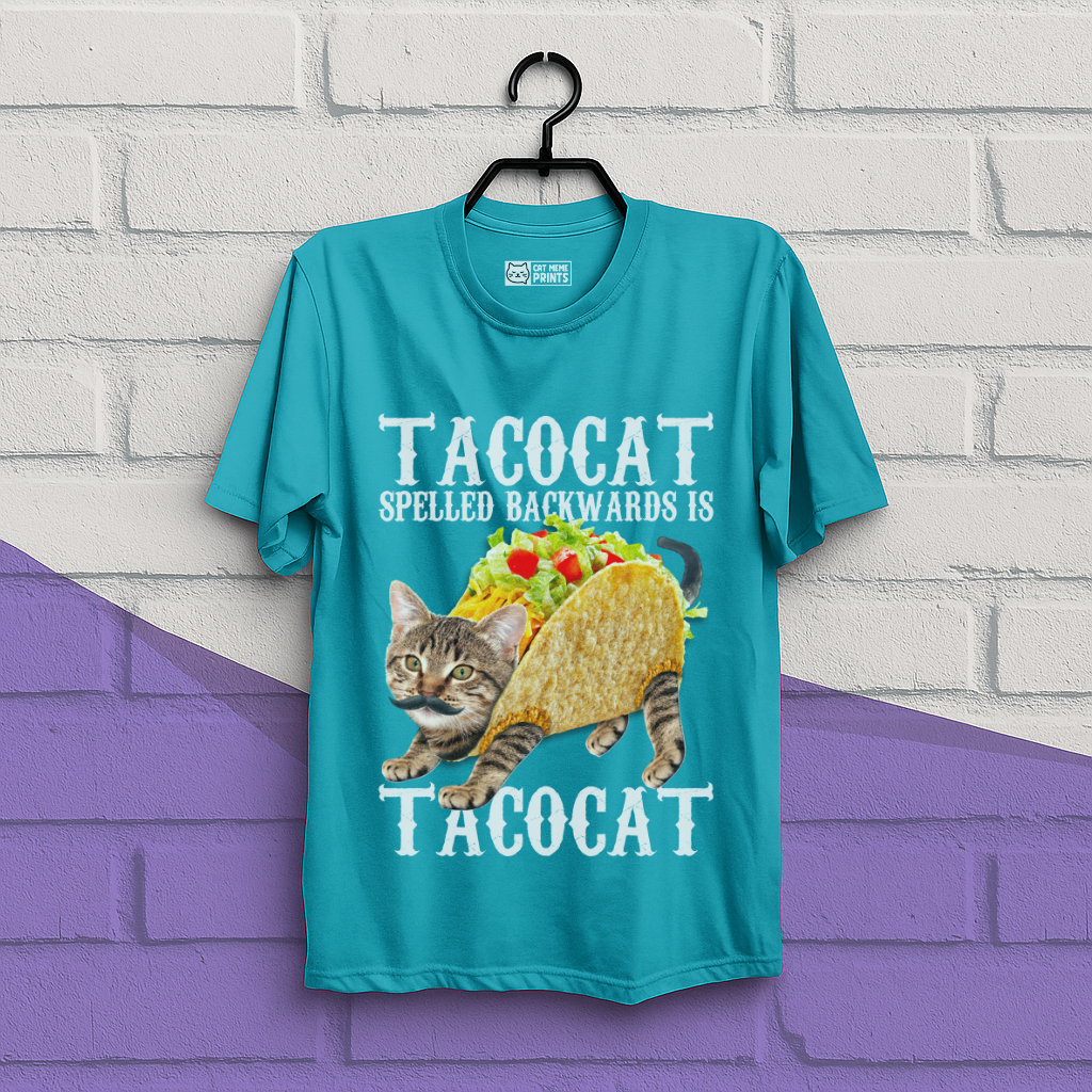 Taco Cat Spelled Backwards is Tacocat T-Shirt