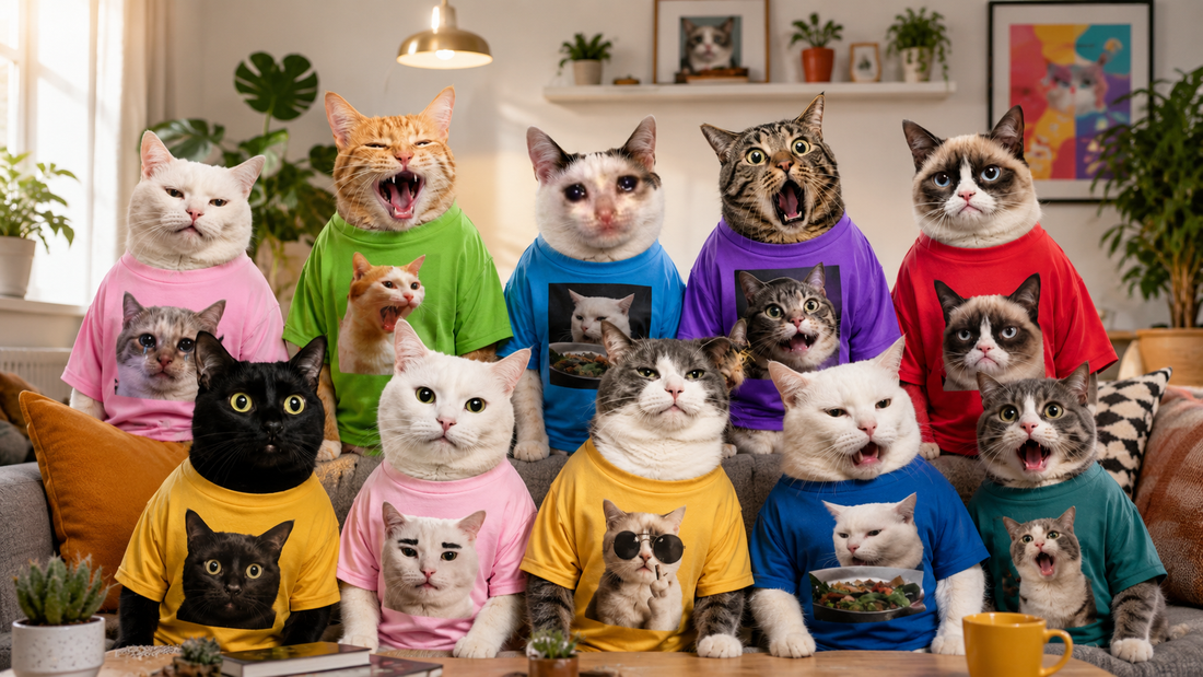 Top 10 viral cat meme t-shirts of 2026 for cat lovers